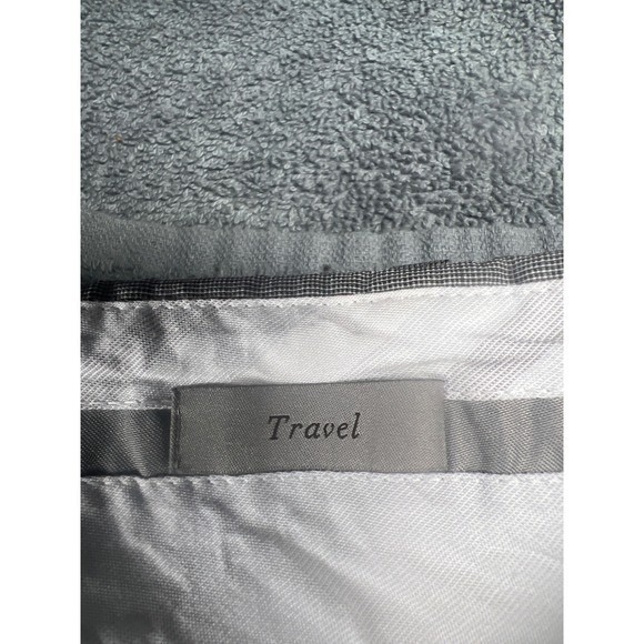 Canali 1934 Travel Wool Blend Suit Trousers Pants Mens 33X28 Grey Plaid - Picture 3 of 9